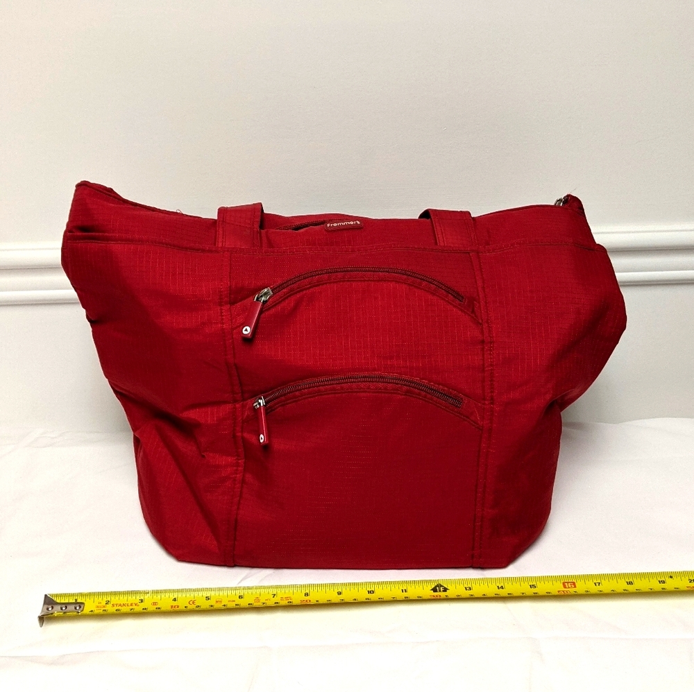 Frommer's Red Shoulder tote